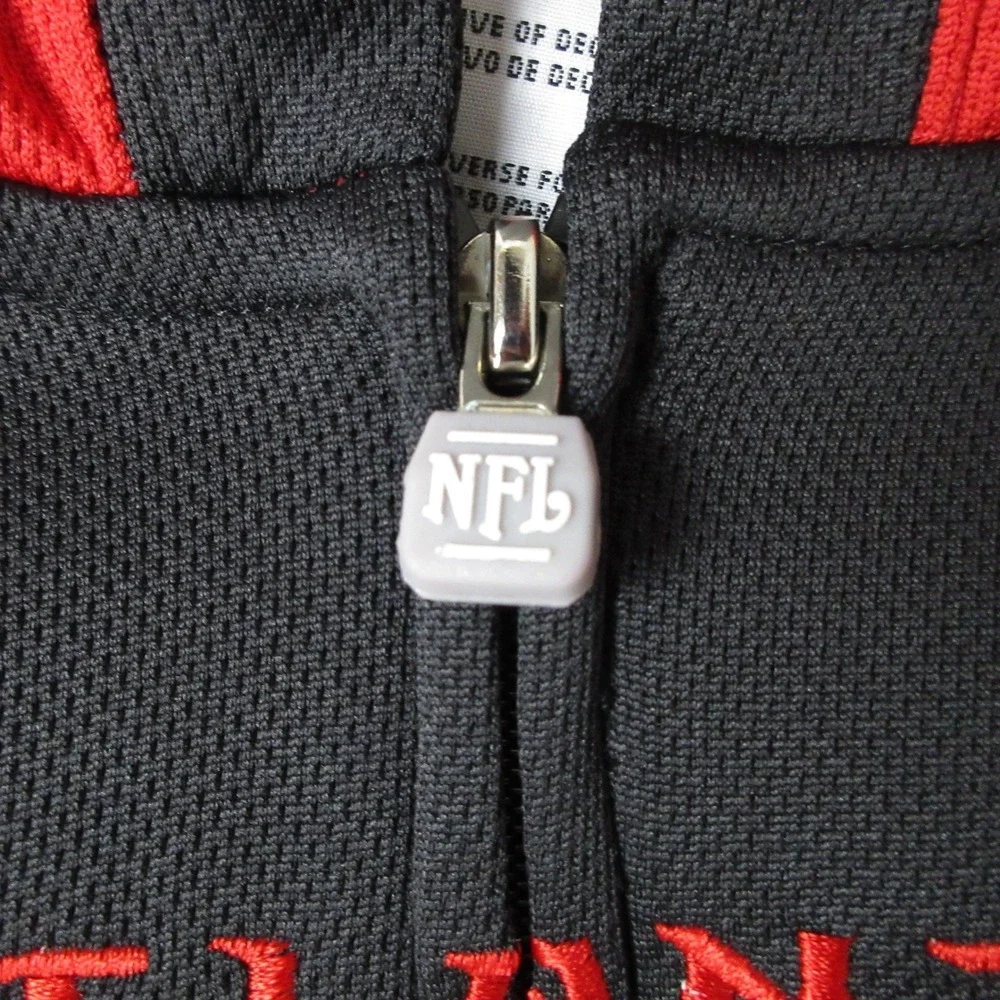 NFL Atlanta Falcons‎ Youth Full Zip Hoodie Jacket Red Black White Large (14/16)